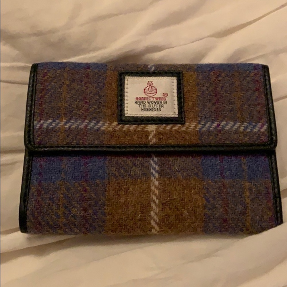 Harris Tweed BRAND NEW NEVER USED wallet
